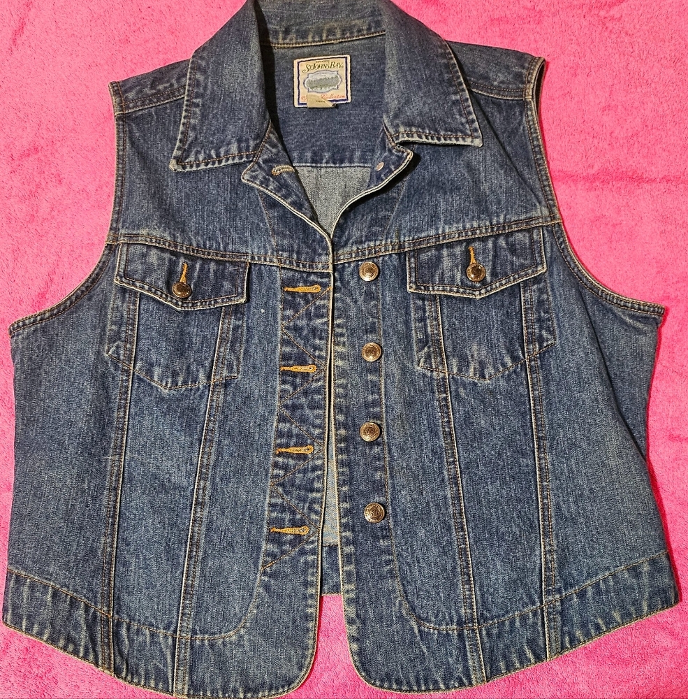 Vintage Denim Vest